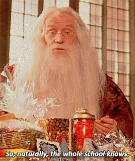 Sass Dumbledore GIF - Sass Dumbledore Whole School Knows GIFs