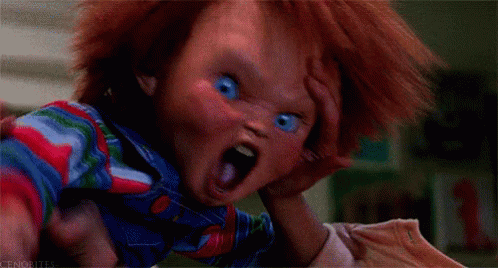 Chucky Scary GIF - Chucky Scary Creppy GIFs