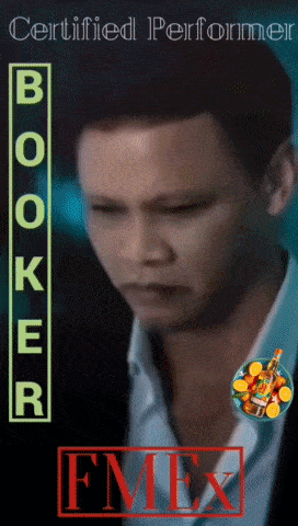 a book cover for certified performer booker fm mix