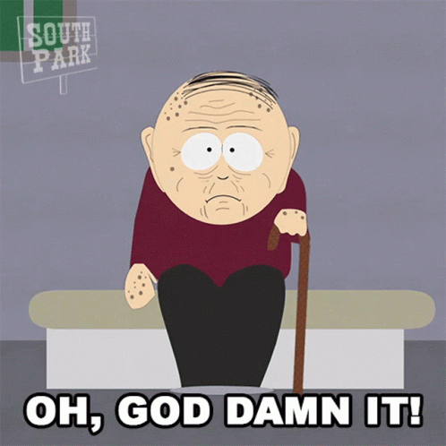 Oh God Damn It Marvin Marsh GIF - Oh God Damn It Marvin Marsh South Park GIFs