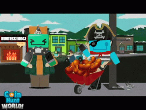 Beans Coin Hunt GIF - Beans Coin Hunt Hunters Lodge GIFs