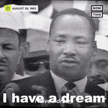 a black and white photo of martin luther king jr