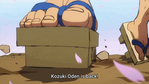 kozuki oden is back in this cartoon