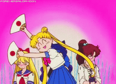 Mikel Sailor Moon GIF - Mikel Sailor Moon Excited GIFs