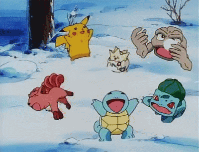 Happiness Pokemon GIF - Happiness Pokemon Snow Day GIFs