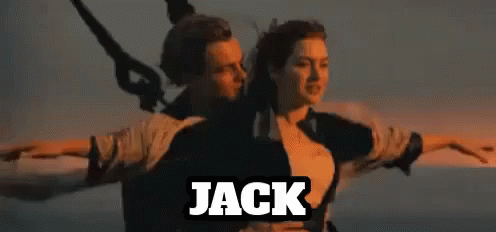 Sto Volando Jack Volare Volo Titanic GIF - Cult Movie Cult Scene Flying Scene GIFs