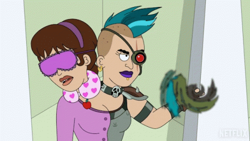 This Just Got Fun Mal And Val GIF - This Just Got Fun Mal And Val Farzar GIFs