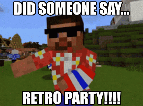Party Retro GIF - Party Retro Retrodoxl GIFs