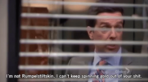 When You Have To Make Up For Everyone'S Slack GIF - The Office Ed Helms Andy Bernard GIFs