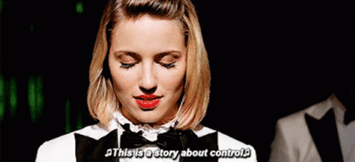 Glee Quinn Fabray GIF - Glee Quinn Fabray This Is A Story About Control GIFs