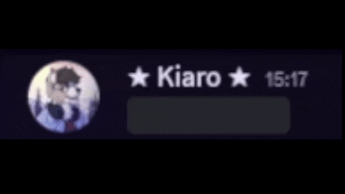 a screenshot of a text message with a picture of a man and the words kiaro ur a fruit loop