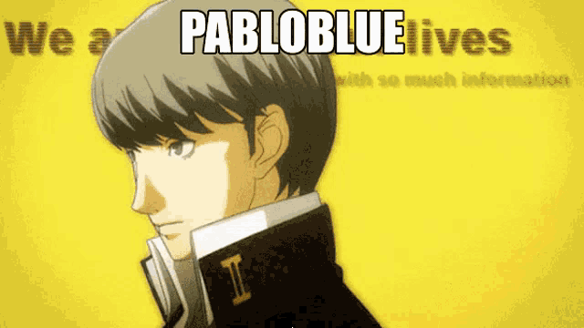 Pabloblue Persona4 GIF - Pabloblue Persona4 Yu Narukami GIFs