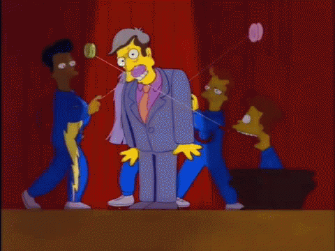 Dont Move GIF - Yoyo The Simpsons GIFs
