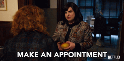 Make An Appointment Shifra GIF - Make An Appointment Shifra Russian Doll GIFs