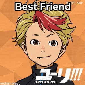 Yuuri On Ice Anime GIF - Yuuri On Ice Anime Bestfriend GIFs