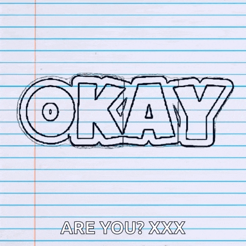a drawing of the word yano on a piece of ruled paper
