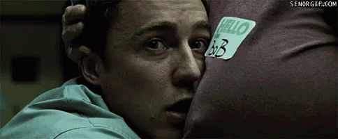 Fight Club GIF - Fight Club Comfort Therethere GIFs