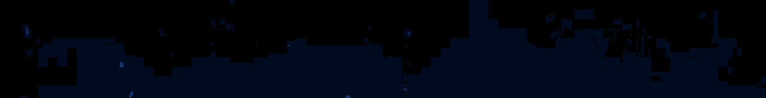 a blue background with a few lines going through it