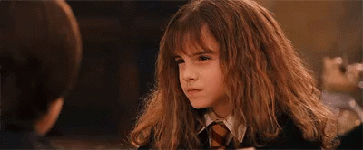 When People Say They Don'T Like Jennifer Lawrence GIF - Harry Potter Hermione Skeptical GIFs