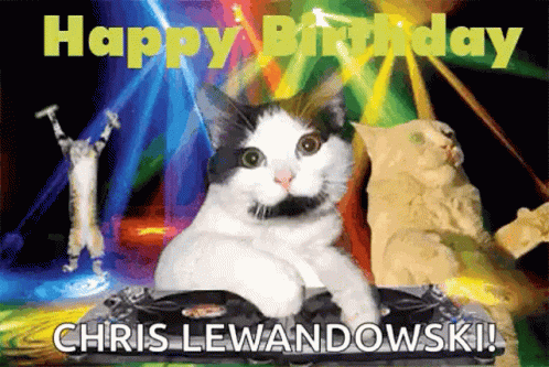 Chris Lewandowski Birthday GIF - Chris Lewandowski Birthday Happy Birthday GIFs