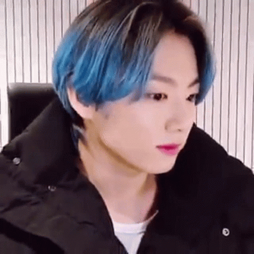 Jungkook Blue Jungkook GIF - Jungkook Blue Jungkook Confused GIFs