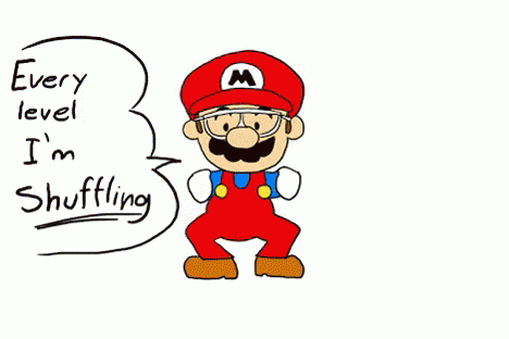 Mario Every Level Im Shuffling GIF - Mario Every Level Im Shuffling Lol GIFs