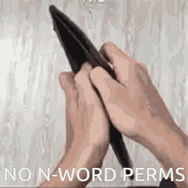 No N Word GIF - No N Word Perms GIFs