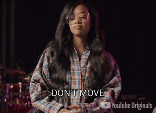 Dont Move Her GIF - Dont Move Her Stay Still GIFs