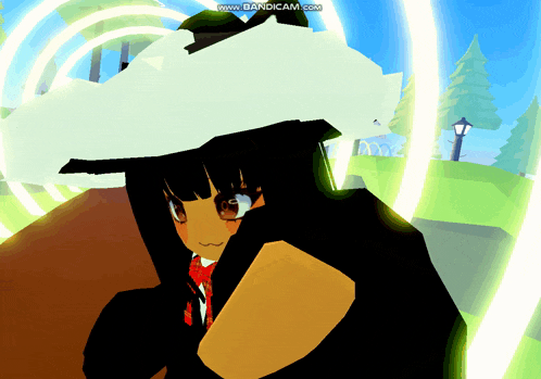 a video of a girl in a video game with the words www.bandicam.com at the top