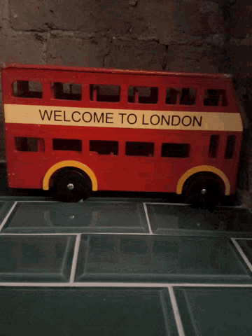 London Bus GIF - London Bus Welcome To London GIFs