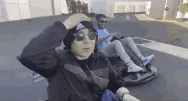 Quackity Gokart GIF