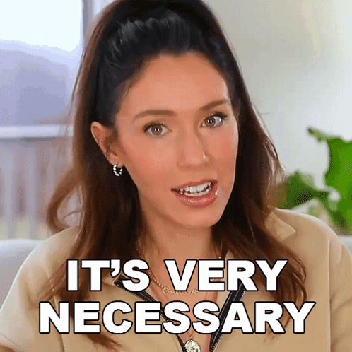 Its Very Necessary Shea Whitney GIF - Its very necessary Shea whitney Its  very important - Discover & Share GIFs
