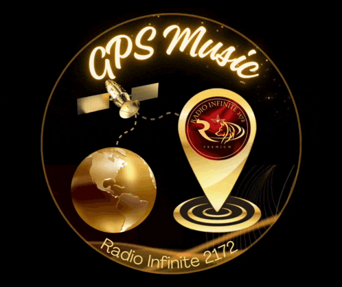 an advertisement for gps music with a picture of a woman on it