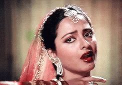 Rekha Actress GIF - Rekha Actress Beautiful GIFs
