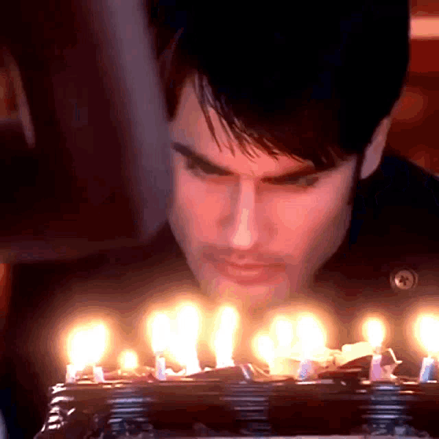 Vivian Dsena Birthday Cake GIF - Vivian Dsena Birthday Cake Blow Candles GIFs