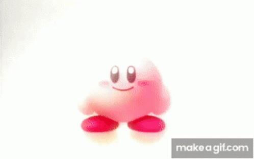 Kirby Point Gun GIF - Kirby Point Gun Transform GIFs