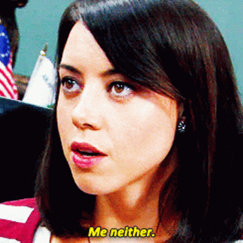 Parks And Rec April Ludgate GIF - Parks And Rec April Ludgate Me Neither GIFs