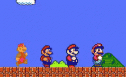 Mario Changes GIF - Mario Changes Game GIFs