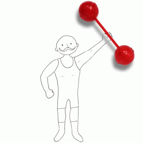 Work Out Lollipop GIF - Work Out Lollipop Stop Motion GIFs