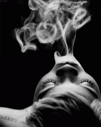 Love Love Smoke GIF - Love Love Smoke Black And White GIFs