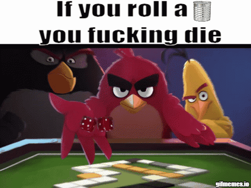 Can Angry Birds GIF - Can Angry Birds Dice GIFs