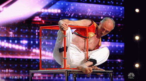 Trying To Fit In Americas Got Talent GIF - Trying To Fit In Americas Got Talent Agt GIFs