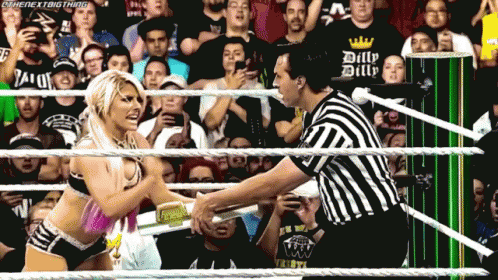 Alexa Bliss Cash In GIF - Alexa Bliss Cash In Cashing In GIFs