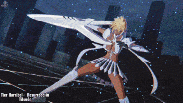 a screenshot of a video game called tier harribel resurection tiburon