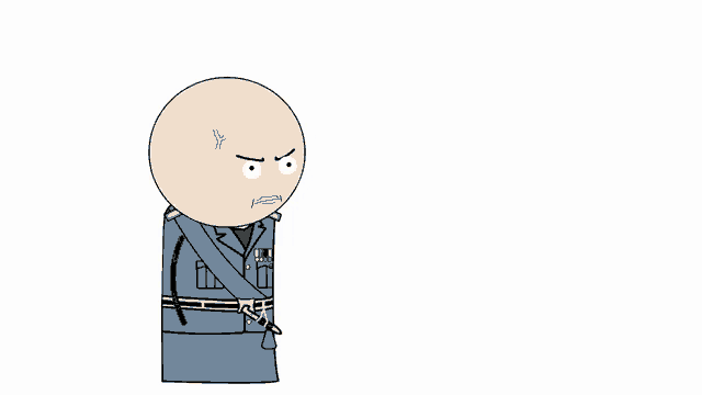 a cartoon drawing of a bald man with the word fantastic above his head