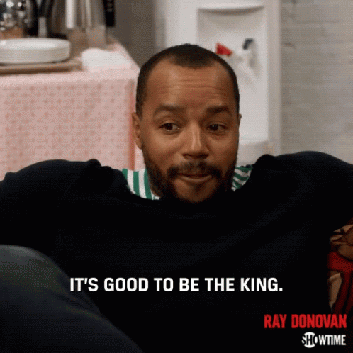 Its Good To Be King Leader GIF - Its Good To Be King Leader Emperor GIFs
