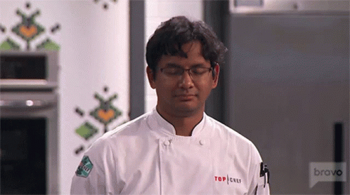 Sighing Top Chef GIF - Sighing Top Chef Sigh Of Relief GIFs