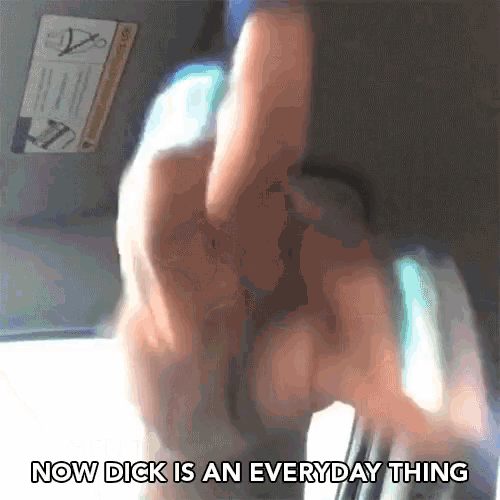 Dick Is An Everyday Thing Gift GIF - Dick Is An Everyday Thing Gift I Want A Real Present GIFs