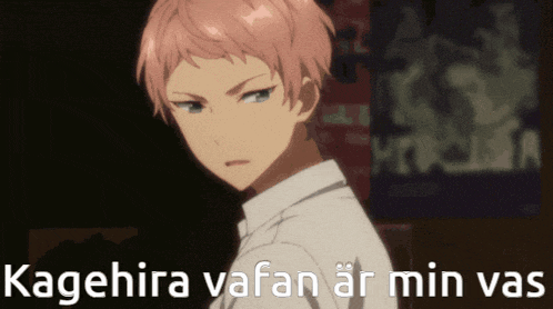 a picture of a man with the words " kagehira vafan ar min vas " on the bottom