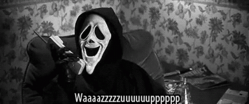 Meh Scary GIF - Meh Scary Mask GIFs
